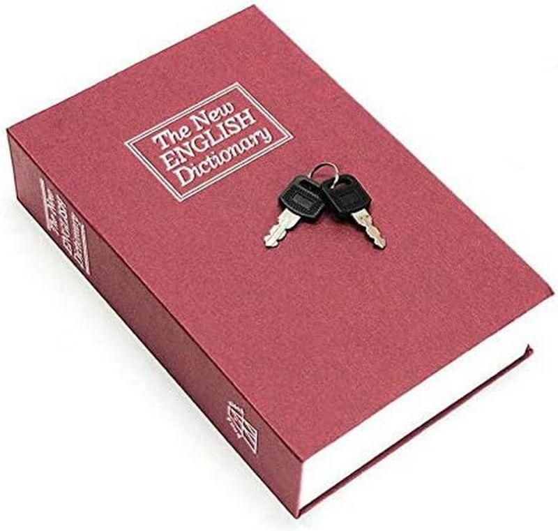 Comprar Caja Fuerte Menor Dinero Forma Libro Cam en Electroshopy - Ángulo 3